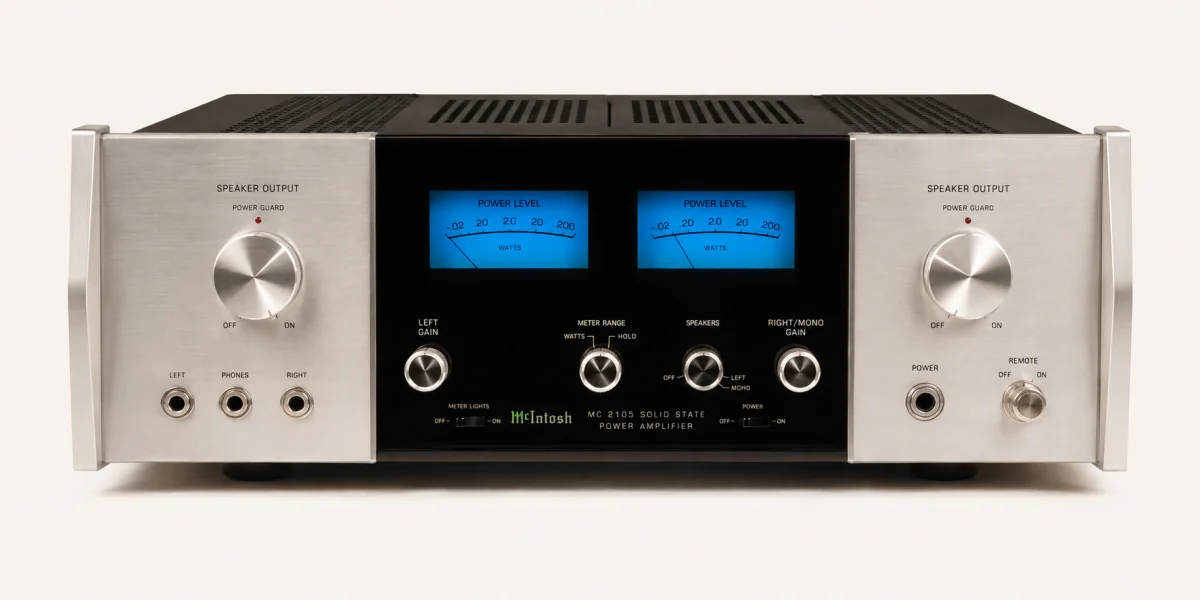 Усилитель McIntosh MA6800 с синими индикаторами