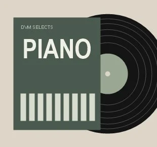 Пластинка Piano After Dark с зелёной обложкой